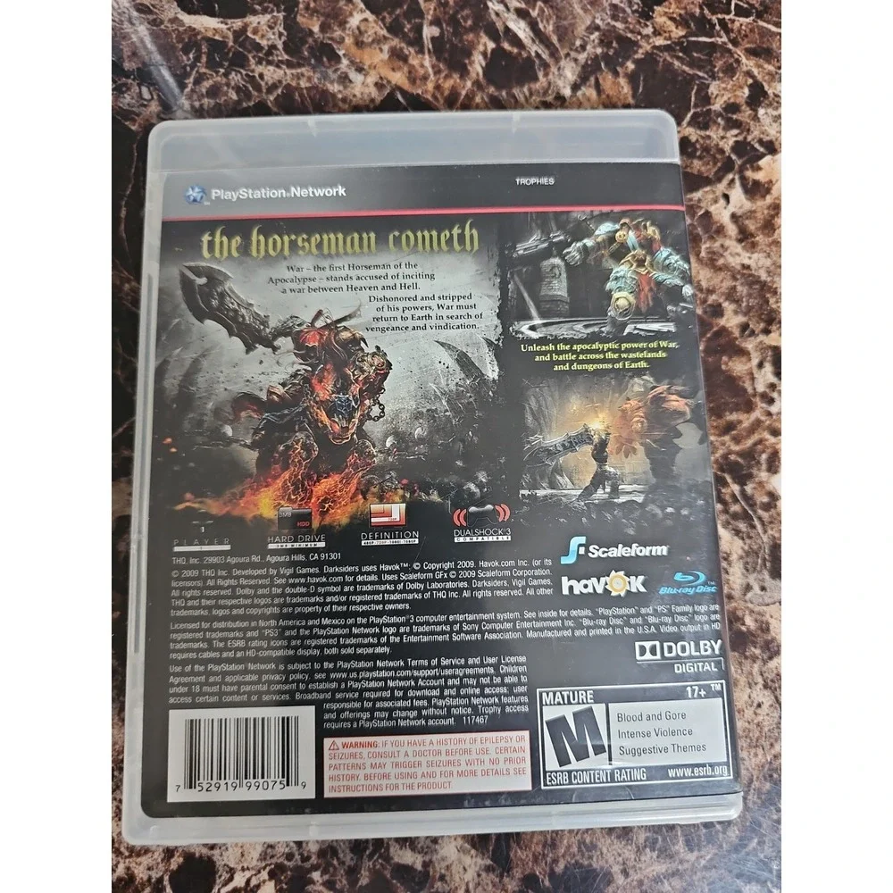 Darksiders‎ (Sony PlayStation 3, 2010)